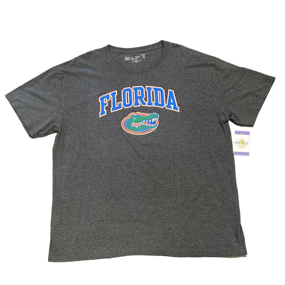 The Victory Mens XXL Gray Tshirt UF Florida Gators Logo Collegiate NCAA Football - Picture 2 of 11